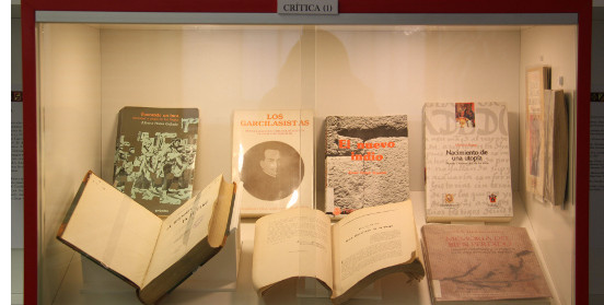 Vitrina 5 de la exposición Inca Garcilaso