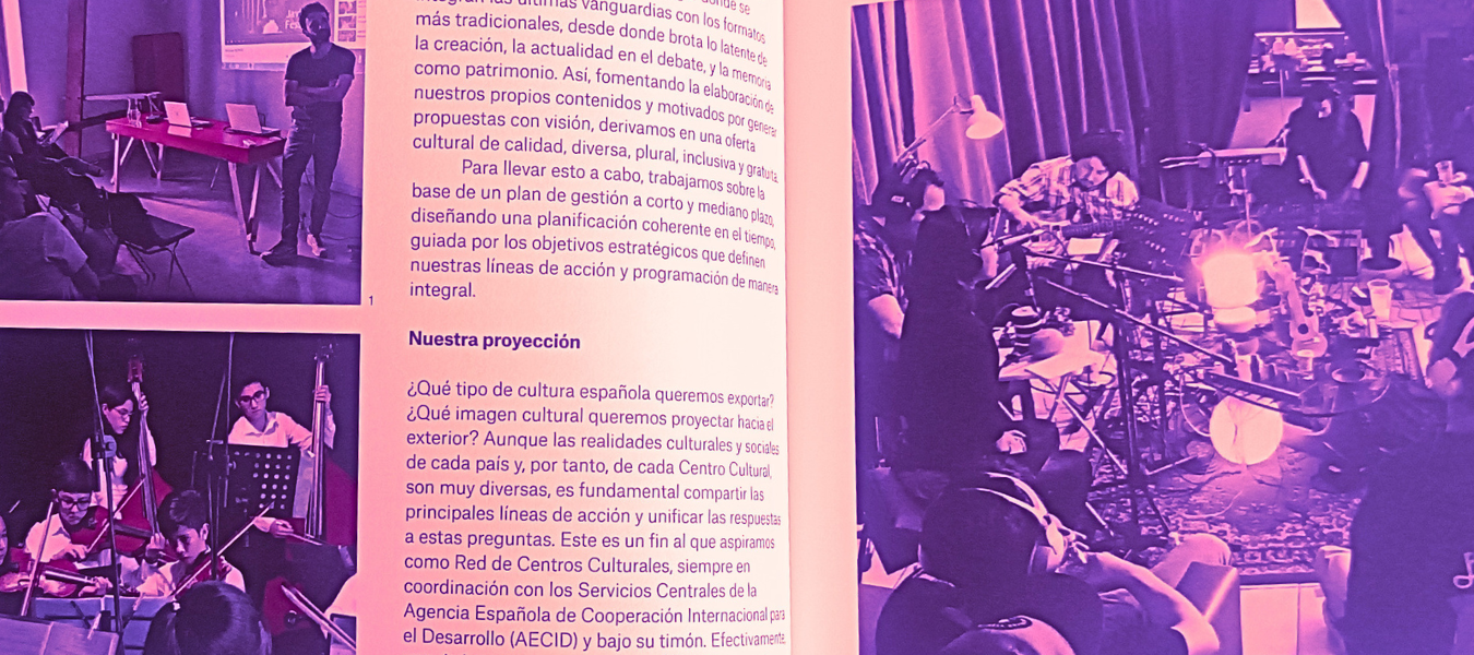 Páginas interiores de la publicación